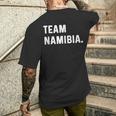 Team Namibia T-Shirt mit Rückendruck Geschenke für Ihn