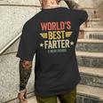 World's Best Farter T-Shirt mit Rückendruck Geschenke für Ihn