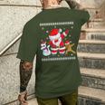 Christmas Dab Dabbing Bonhomme De Neige Du Père Noël T-shirt imprimé au dos Cadeaux pour lui