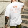 Distressed Teamanrij Proud Family Last Name T-Shirt mit Rückendruck Geschenke für Ihn