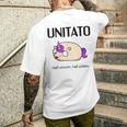 Einhorn-Kartoffel- Unitato- T-Shirt mit Rückendruck Geschenke für Ihn