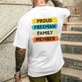 Freeman Retro Freeman Nachname Freeman Raglan T-Shirt mit Rückendruck Geschenke für Ihn