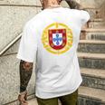 Tondela Portugal Portuguese Green T-Shirt mit Rückendruck Geschenke für Ihn