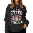 All Otter Reindeer Sea Animal Lovers Boys Girls Sweatshirt Frauen