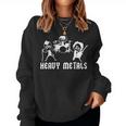 Teacher Saying Heavy Metals Rocks Chemistry Music Love Women Sweatshirt