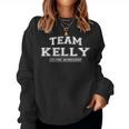 Women's Team Kelly Proud Family Name Last Name With-Neck Sweatshirt Frauen