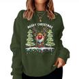 Christmas Women's Idea Santa Claus Sweatshirt Frauen