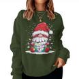 Santa Gnome Christmas Light Xmas For Boy Kid Women Sweatshirt