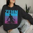 10 Jahre Junge Mädchen 10 Geburtstag Fußball Football Sweatshirt Frauen Geschenke für Sie