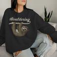 Boulder Sloth Climbing Bouldering Sweatshirt Frauen Geschenke für Sie