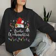 Lustige Frohe Weihnachten Kinder Women's Sweatshirt Frauen Geschenke für Sie