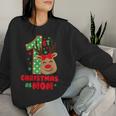 Mein Erstes Weihnachten Als Mama Passt Zur Familie Erstes Weihnachten Sweatshirt Frauen Geschenke für Sie