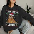 Soldering Digga Soldering Sloth S Sweatshirt Frauen Geschenke für Sie