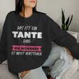 Women's Das Ist Ein Tante Ding Sweatshirt Frauen Geschenke für Sie