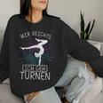 Women's Mir Reichts Ich Geh Gymnastics Sports Club Sport Handstand Sweatshirt Frauen Geschenke für Sie