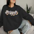 Women's Prince Family Name Personalised Last Name Prince Sweatshirt Frauen Geschenke für Sie