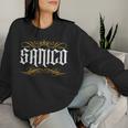 Women's Sanico Filipino Surname Philippines Tagalog Family Sweatshirt Frauen Geschenke für Sie