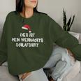 Christmas Sleeping Christmas Women's Sweatshirt Frauen Geschenke für Sie