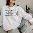 Mama 2025 Schwangerschaft Werdende Mama Mama Est 2025 Sweatshirt Frauen Geschenke für Sie