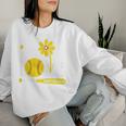 Softball- Girls I Love Softball N Girl Women Sweatshirt Gifts for Her