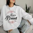 Women's Team Bride Team Bride Jga Poltern Sweatshirt Frauen Geschenke für Sie