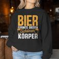 Beer Formte Diesen Schönen Körper Drinking Saying Sweatshirt Frauen Lustige Geschenke