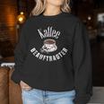 Coffee Commissioner Sweatshirt Frauen Lustige Geschenke