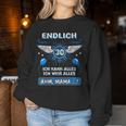 Endlich 30 Ähm Mama 30Th Birthday Son Daughter S Sweatshirt Frauen Lustige Geschenke