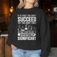 Statistics Science Pun For Chemistry Women Sweatshirt Personalized Gifts