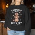 Ich Mag Halt Otter Seeotter Children's Women's Girls' Sweatshirt Frauen Lustige Geschenke