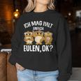 Ich Mag Halt Owls Children's Girls' S Sweatshirt Frauen Lustige Geschenke