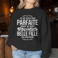 Meilleure Belle-Fille Du Monde Super Cadeau Fête Des Mères Sweat-shirt pour femme Cadeaux drôles
