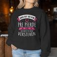 Pura Raza Española Horse Das Ist So Ein Pre Horse S Sweatshirt Frauen Lustige Geschenke