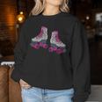 Roller Skates Girls Roller Skates Roller Girl Roller Skates Sweatshirt Frauen Lustige Geschenke