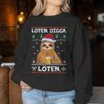 Soldering Digga Soldering Sloth S Sweatshirt Frauen Lustige Geschenke