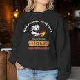 Welding Wer Frauenersteht Kann Auch Holz Welten Sweatshirt Frauen Lustige Geschenke