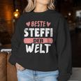 Women's Best Steffi Der Welt Sweatshirt Frauen Lustige Geschenke