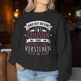 Women's Cellist Musician Cello Das Ist So Ein Cellisten Ding Sweatshirt Frauen Lustige Geschenke