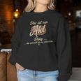 Women's Das Ist Ein Abel Ding Family Abel With-Neck Sweatshirt Frauen Lustige Geschenke