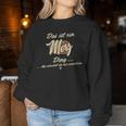 Women's Das Ist Ein Merz Ding Family Merz With-Neck Sweatshirt Frauen Lustige Geschenke