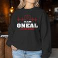 Women's Oneal Last Name Family Name Team Oneal Life Member Sweatshirt Frauen Lustige Geschenke