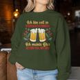 Christmas Beer Drunken Santa Claus Sweatshirt Frauen Lustige Geschenke