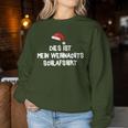 Christmas Sleeping Christmas Women's Sweatshirt Frauen Lustige Geschenke