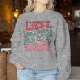 Last Christmas As A Miss Christmas Future Bride Women Sweatshirt Funny Gifts