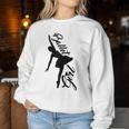 Ballet Dancer Ballerina Ballet Girls' Sweatshirt Frauen Lustige Geschenke