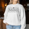 Mama 2025 Schwangerschaft Werdende Mama Mama Est 2025 Sweatshirt Frauen Lustige Geschenke