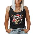 Christmas Children Reindeer Red Nose Xmas Tank Top Frauen