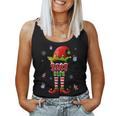 Christmas Outfit Sparkling Wine Elf Christmas Tank Top Frauen