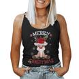 Merry Christmas Reindeer Xmas Family Women Women Tank Top