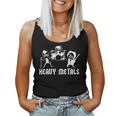 Teacher Saying Heavy Metals Rocks Chemistry Music Love Women Tank Top